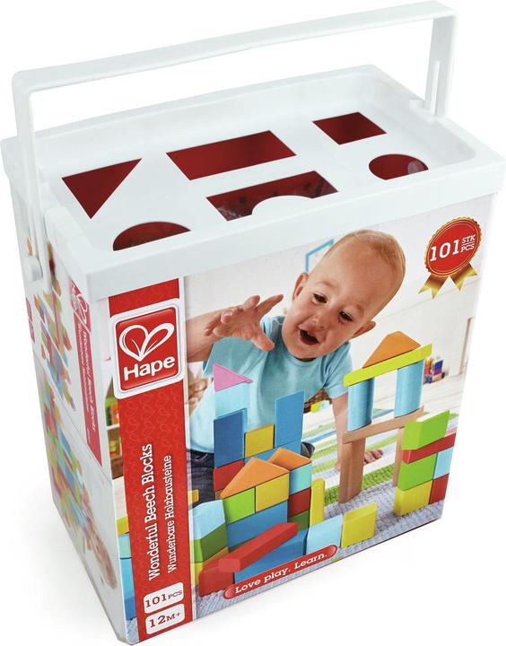Image du produit Hape Merveilleux blocs de hêtre