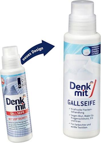 Produktbild dm Denkmit Gallseife mit Softbürste (Waschseife)