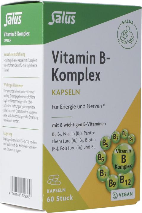 Salus Vitamin B Complex Caps (60 Piece, Capsules, 52 g)