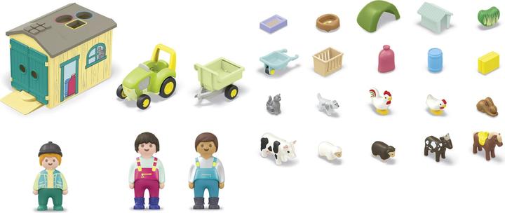 Productafbeelding Playmobil Tractor boerderij avontuur (71656)