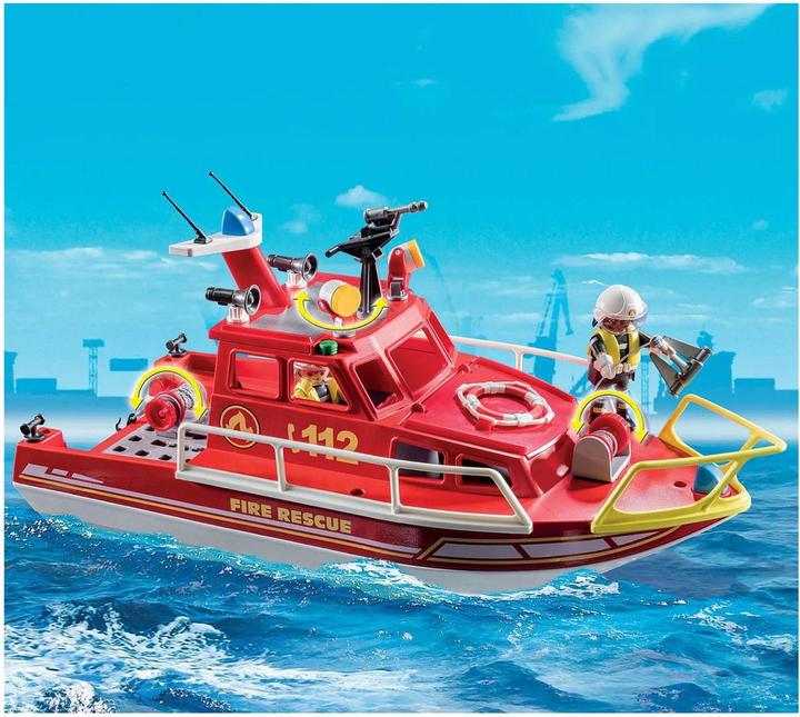Image du produit Playmobil Bateau-pompe (71598, Playmobil City Action)