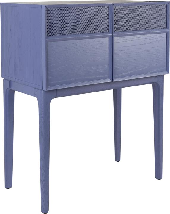Actual product image Zuiver June Cabinet Ocean Purple (80 x 45 x 100 cm)