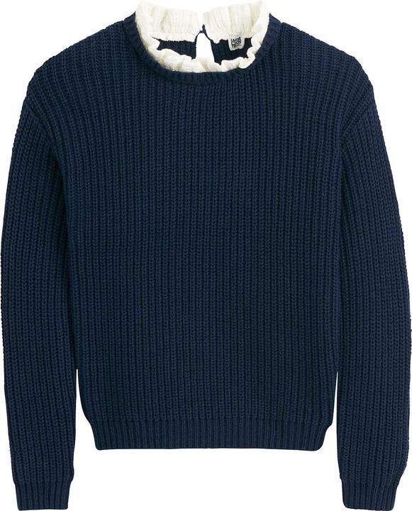 Produktbild La Redoute Collections 2-in-1-Pullover mit Stehkragen (128)
