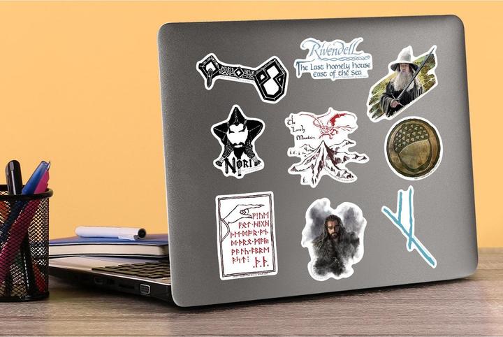 Actual product image Universal Textiles Deluxe Assorted Designs Stickers (Pack of 50)