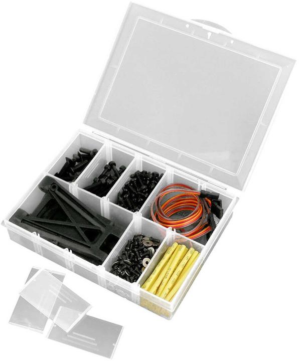Actual product image Robitronic sorting box 10 compartments 134x100x29mm variable