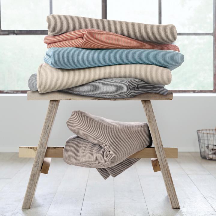 Actual product image Ibena Organic living blanket "Turin (140 x 200 cm)