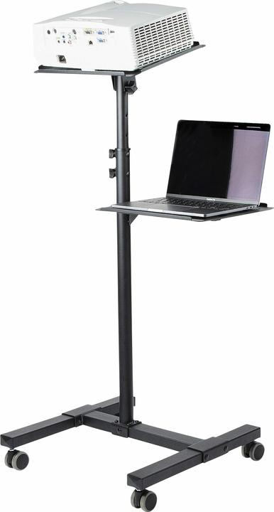 Actual product image StarTech Mobile projector and laptop stand/cart - Heavy duty projector stand (2 shelves, each ) -... (Ceiling)