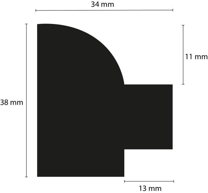 Image du produit Paintersisters Kit de baguettes pour châssis 2 pièces 80x120 (120 x 80 cm)