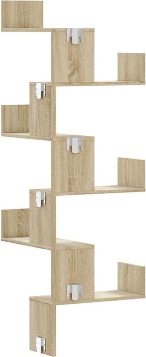 Immagine prodotto VidaXL Scaffale a muro ad angolo (45 x 45 x 147 cm)