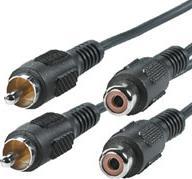 Image du produit Roline Extension du chinch (10 m, RCA)
