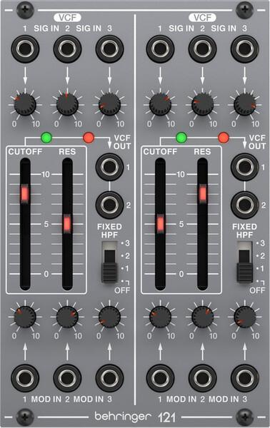Behringer System 100 121 Dual VCF