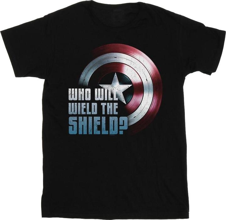 Produktbild The Falcon And The Winter Soldier Wield The Shield TShirt (XXL)