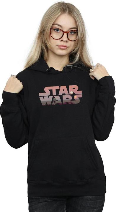 Actual product image Star Wars Womens/Ladies Tatooine Logo Hoodie (S)