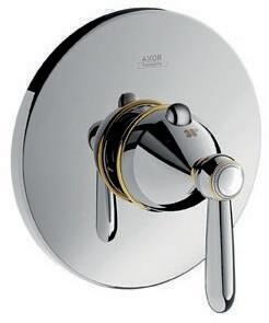 Axor Poignée croisillon CARLTON pour robinetterie 2 poignées, laiton inox chaud