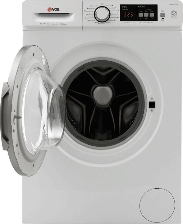 Produktbild Vox Waschmaschine WMI 1080-T15A (A, 8 kg, 1000 o/min, 15 Stück, Inverter) (8 kg, Links)