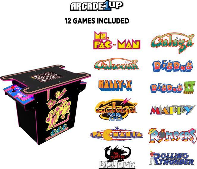 Produktbild Arcade1Up Ms. Pac-Man Head-to-Head Table