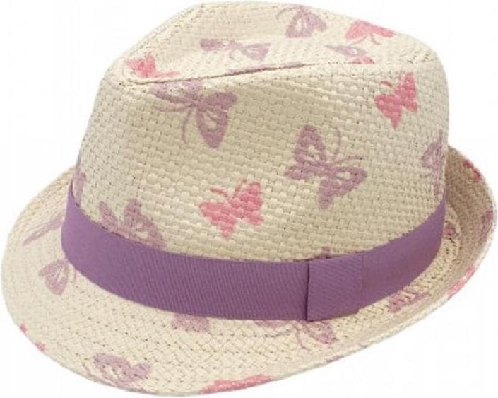 Produktbild Maximo Strohhut Butterfly White Sand/Lavendel Gr. 51 (51)