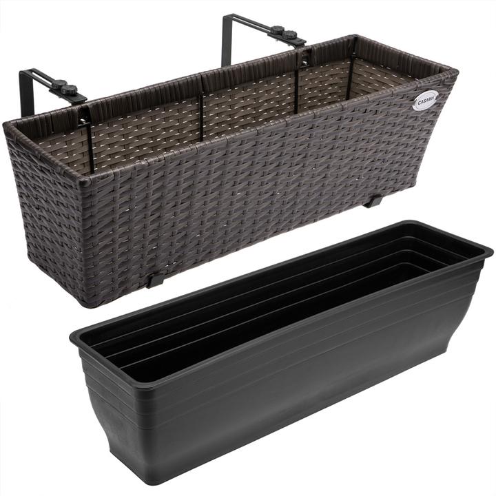 Image du produit Casaria Bac à fleurs (20 cm)