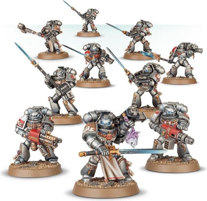 Actual product image Games Workshop Warhammer 40,000 - Grey Knights Strike Squad