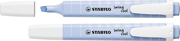 Actual product image STABILO Highlighter - swing cool Pastel - pack of 10 - cloud blue (Cloudy blue, 4 mm, 1 x)