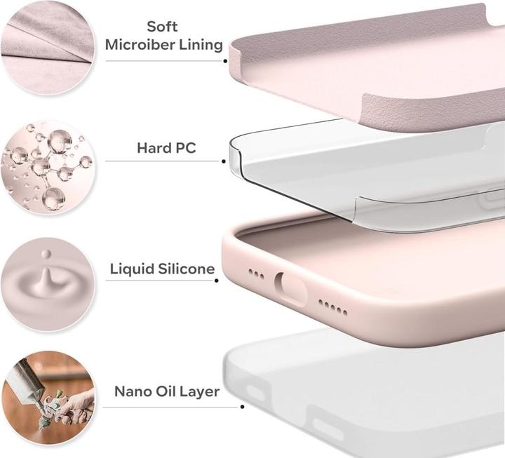 Actual product image Screenguard Apple iPhone 15 Plus Liquid Silicone Case Sleeve (Apple iPhone 15 Plus)