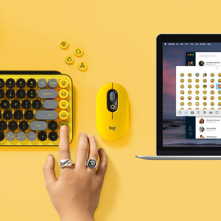 Produktbild Logitech POP Keys (Eng. Int., Kabellos)