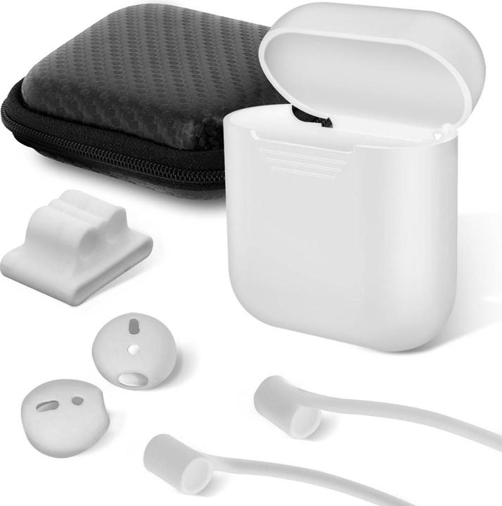 Produktbild Avizar AirPods 5-in-1 Set: Hülle, Tasche, Schlaufe (Kopfhörer Hülle)
