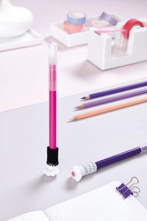 Actual product image Rico Design Crochet and Knitting Yarn Essentials Crochet 50 g, Pink (280 m)