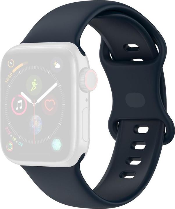 Actual product image König Design Sport Replacement Strap for Apple Watch Series 1/2/3/4/5/6/SE 40 38 mm Small Blue