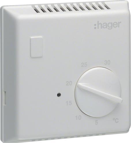 Produktbild Hager HAG EK053 230V 10A Raumthermostat mit Ãffner