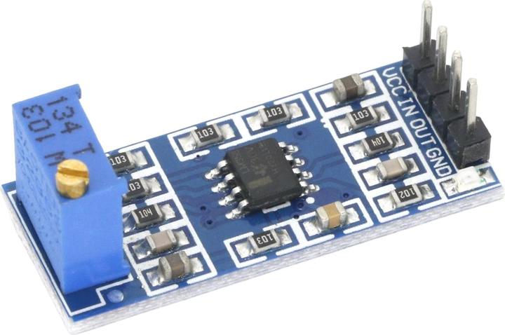Actual product image Purecrea LM358 op-amp breakout board