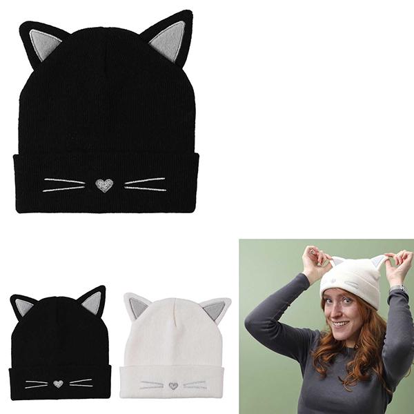 Sombo Kawaii Strickmütze Katze ass