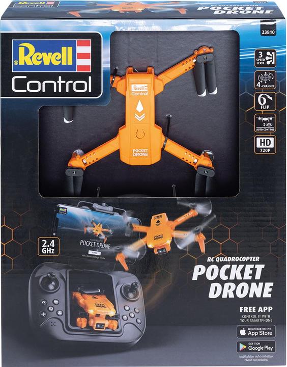 Produktbild Revell RC Quadrocopter Pocket Drone (7 min, 59 g)