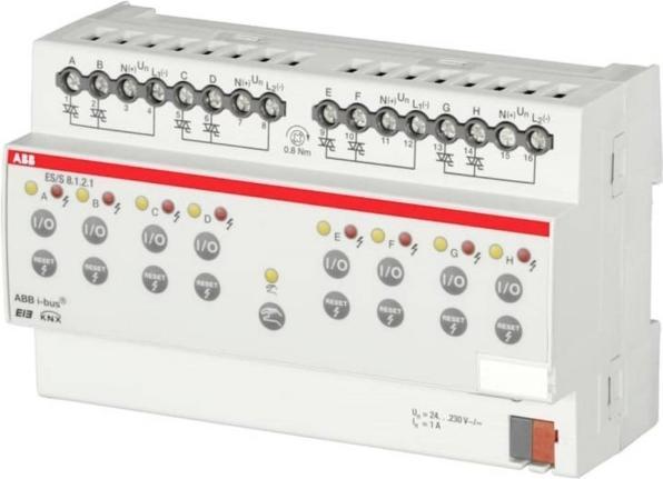 Produktbild ABB ES/S8.1.2.1Elekt. ES/S8.1.2.1 Schaltakt. 8f, 1A, REG 2CDG110059R0011 (Analogaktor)