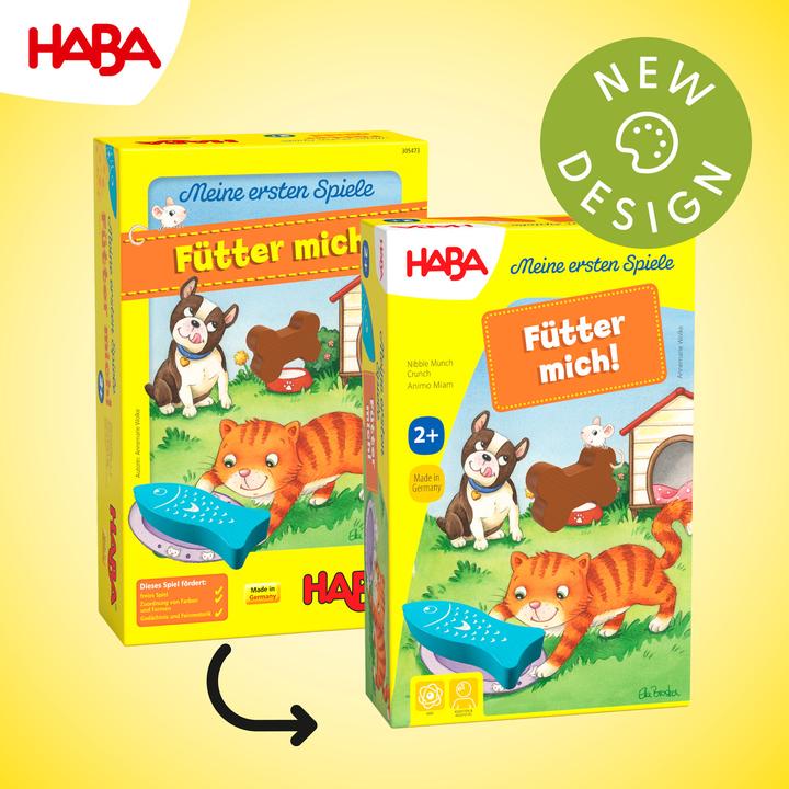 Actual product image Haba My first games- Feed me. (German)