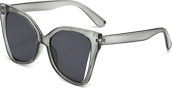 Produktbild Techsuit - Sunglasses (5335) - for Women with PC Frame and Lens, Butterfly Shape - Gray