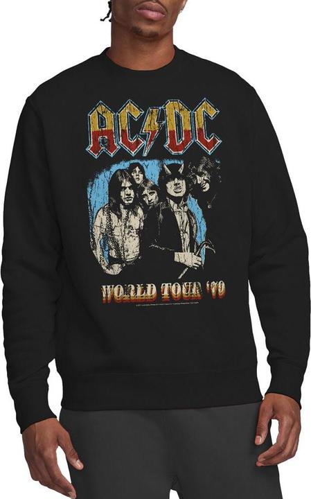 Actual product image AC/DC Unisex Adult World Tour 79 Sweatshirt (L)