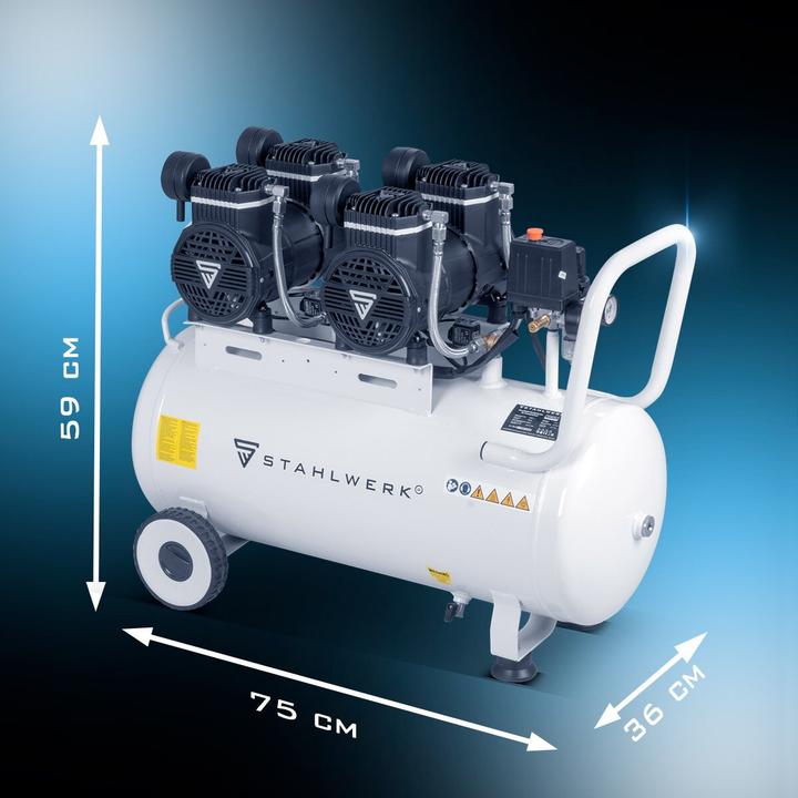 Produktbild Stahlwerk Druckluft-Kompressor ST 510 Pro (10 Bar, 50 l)