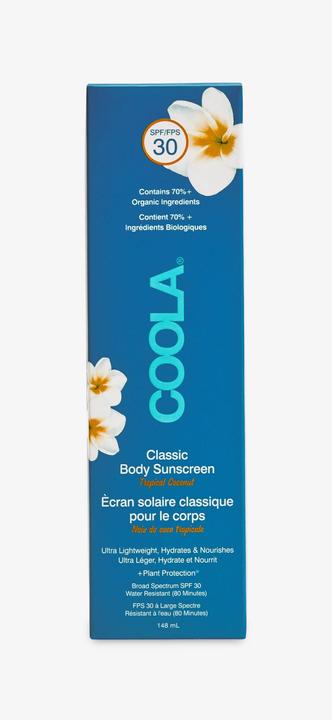 Actual product image Coola Suncare Classic Lotion Tropical Coconut (Sun cream face, SPF 30, 148 ml, 148 g)