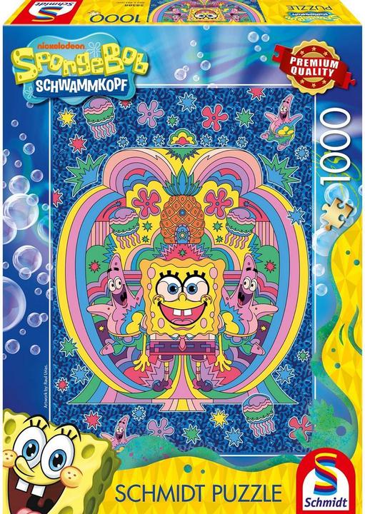 Immagine prodotto Schmidt Spiele SpongeBob, Hommage an SpongeBob 1000 Teile (1000 pezzi)