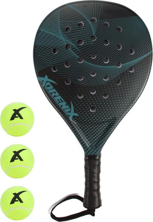 Produktbild Adrenix Padel Set Schläger mit 3 Bällen - Grün