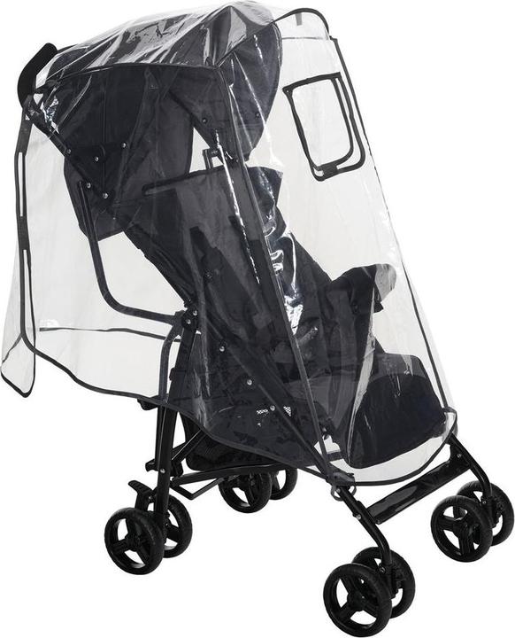 Actual product image Diago Universal rain cover for buggy & pushchair with lockable rain cover