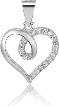 Image du produit Beneto Silver heart pendentif AGH95 (L)