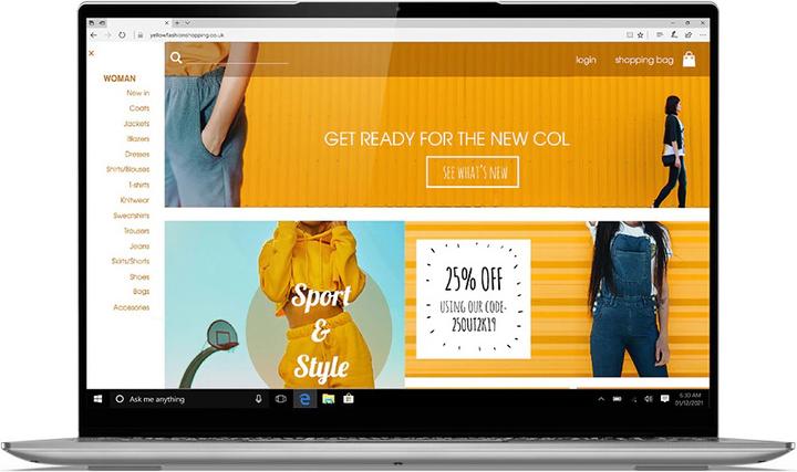 Lenovo Yoga Slim 7 (13.30", AMD Ryzen 5 5600U, 16 GB, 512 GB, CH)