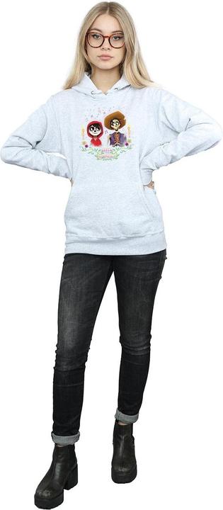 Actual product image Disney Womens/Ladies Coco Miguel And Hector Hoodie (XL)