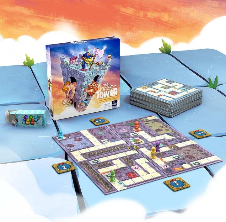 Actual product image Magic Maze Tower (d) (German)
