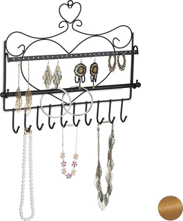 Image du produit Relaxdays Porte-bijoux mural