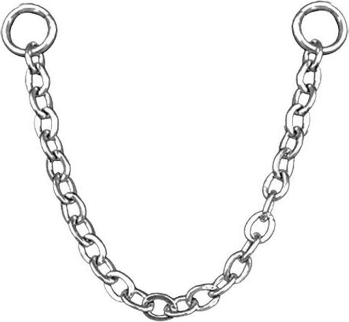 Immagine prodotto Star Piercing Catena di collegamento Basic argento (Acciaio chirurgico 316L, senza ottone)