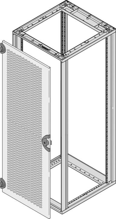 Image du produit Schroff Porte perforée Novastar 16U/RAL7021