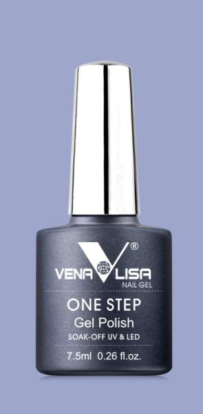 Actual product image Venalisa 3 in 1 Gellacquer Gray Blue UV/LED (Grey blue, UV gel varnish)